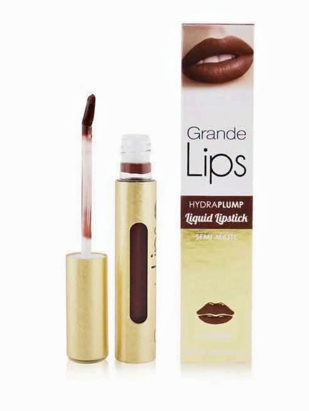 Grande Cosmetics GrandeLIPS HydraPlump Liquid Lipstick - Deja Brew